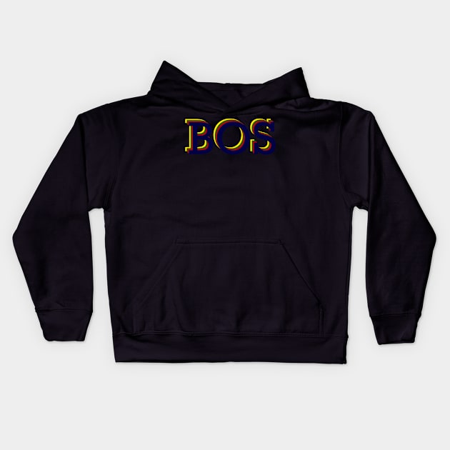 BOS - City of Champions Kids Hoodie by Rosemogo